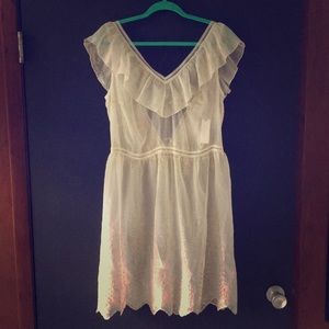 NWT anthropologie E by Eloise sheer dress • sz M